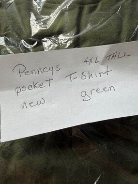 Olive Green Pocket T-Shirt